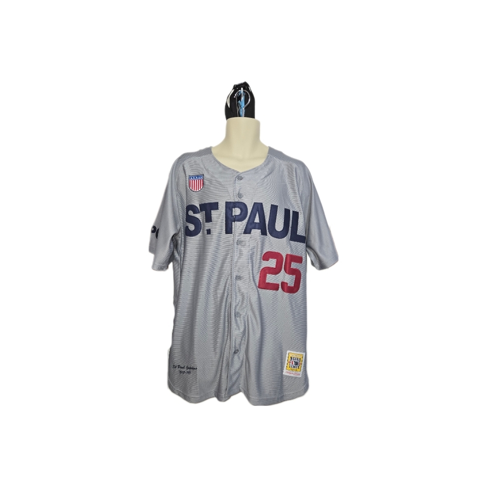 St Paul Gophers Button Down Baseball Jersey